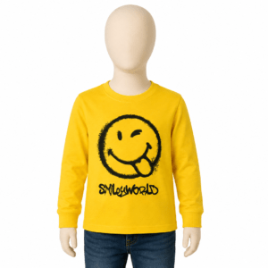 Boys Smiley Print T-Shirt